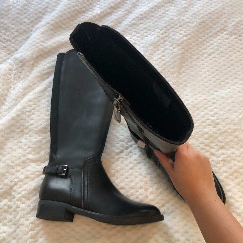 Blondo Evie Black Waterproof Knee-High Boots - Picture 7 of 16